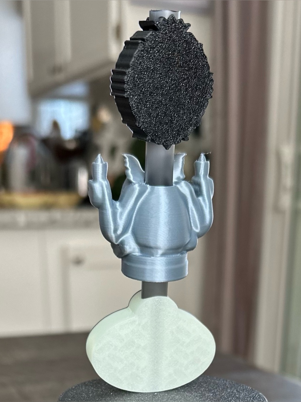 Disney Halloween Glow In The Dark Haunted Mansion Themed Straw Topper Set - Picture 3 of 4